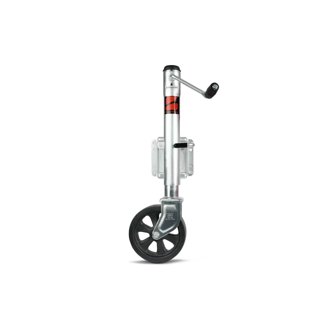 Boat Jack with Wheel, Swivel Mount, 8" Poly Wheel, 1500lb Capacity O523
