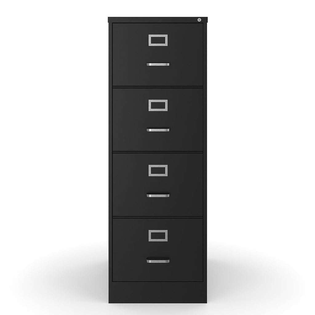 4 Drawer Black Vertical File Cabinet M465923