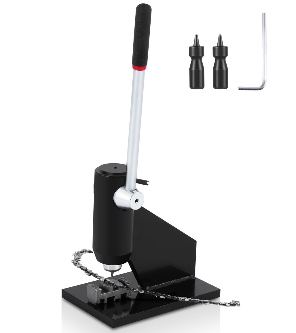 Chainsaw Chain Breaker Repair Tool with Two Punches and One Base U929615