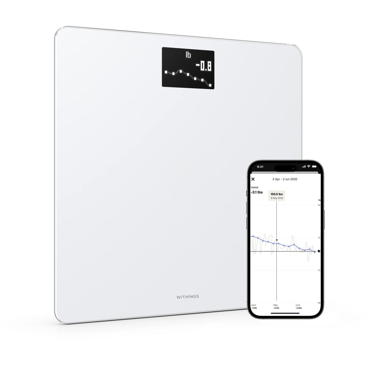 Digital Wi-Fi Smart Scale with BMI and Baby Mode T748