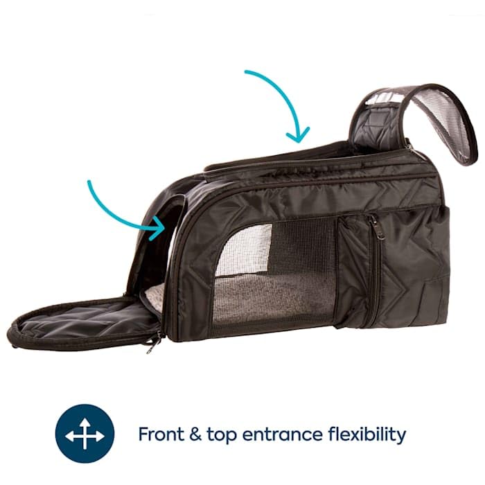 Black Medium Convertible Pet Carrier & Backpack N996