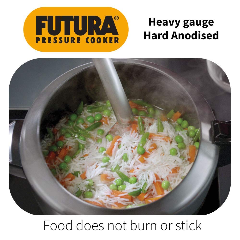 2 Litre Hard Anodised Pressure Cooker B558