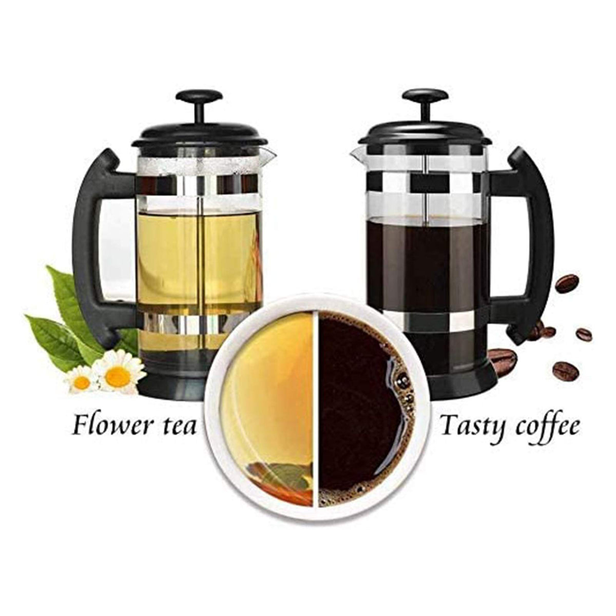 Stainless Steel French Press Coffee Maker 1L N5147