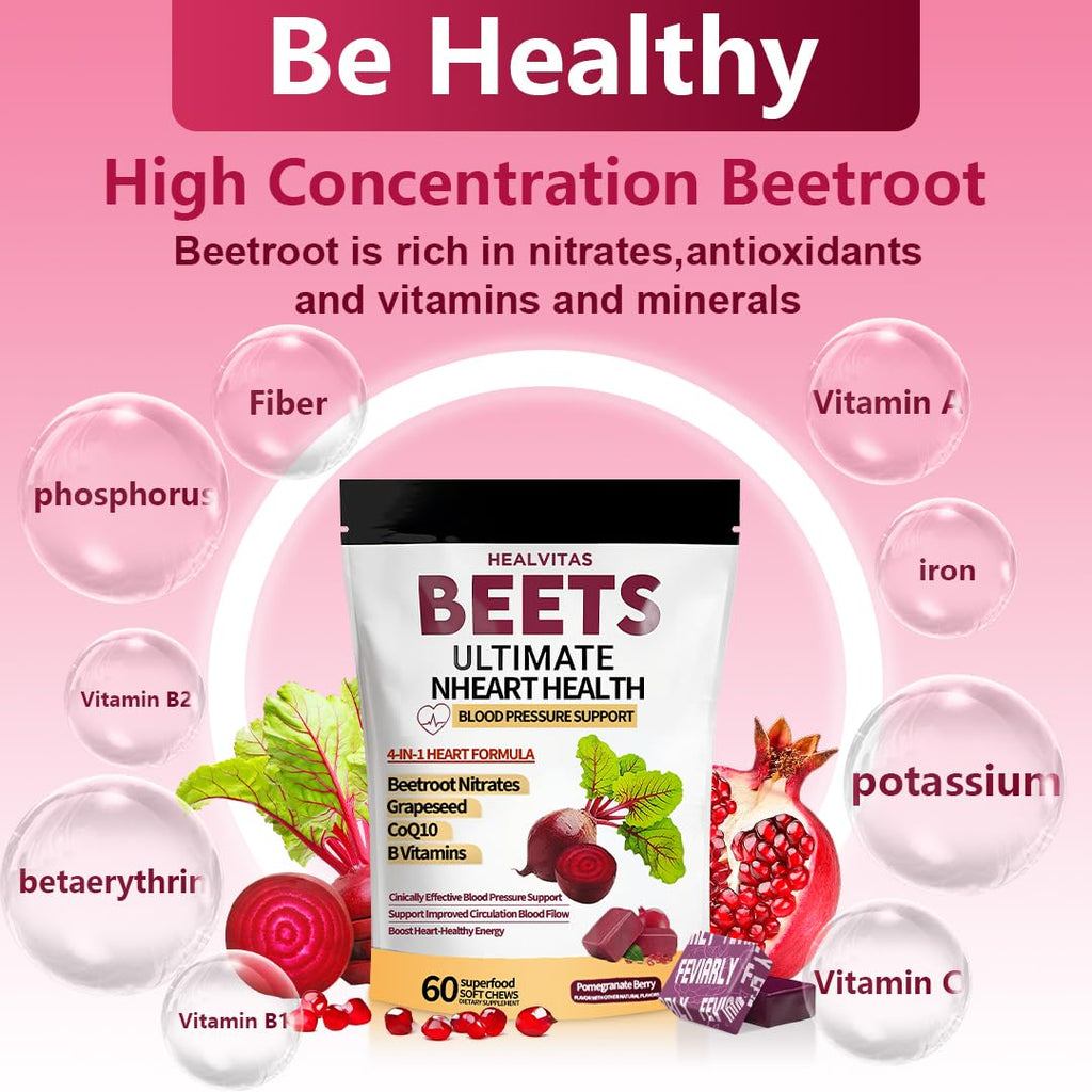 Beets Soft Chews 60ct A4465