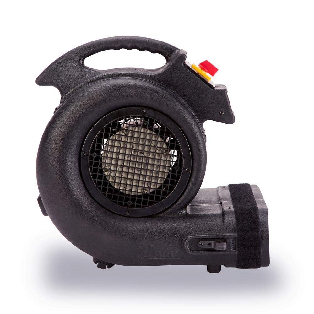 1 HP 3550 CFM Air Mover Carpet Dryer Floor Fan Black V881