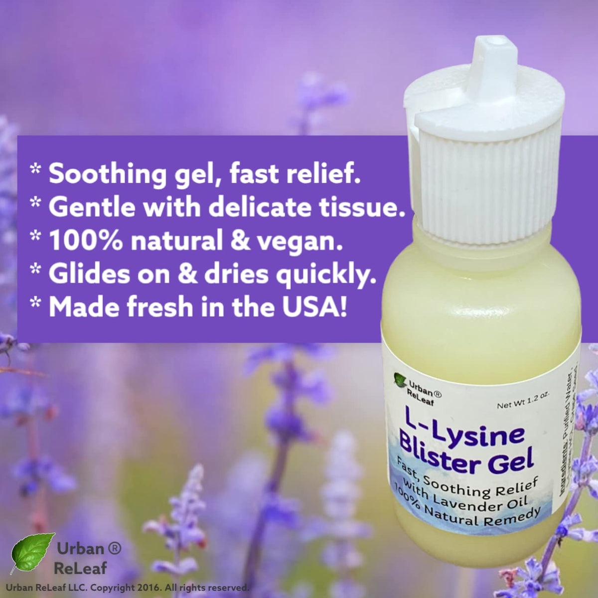 L-Lysine Soothing Gel & Lavender Oil X58960