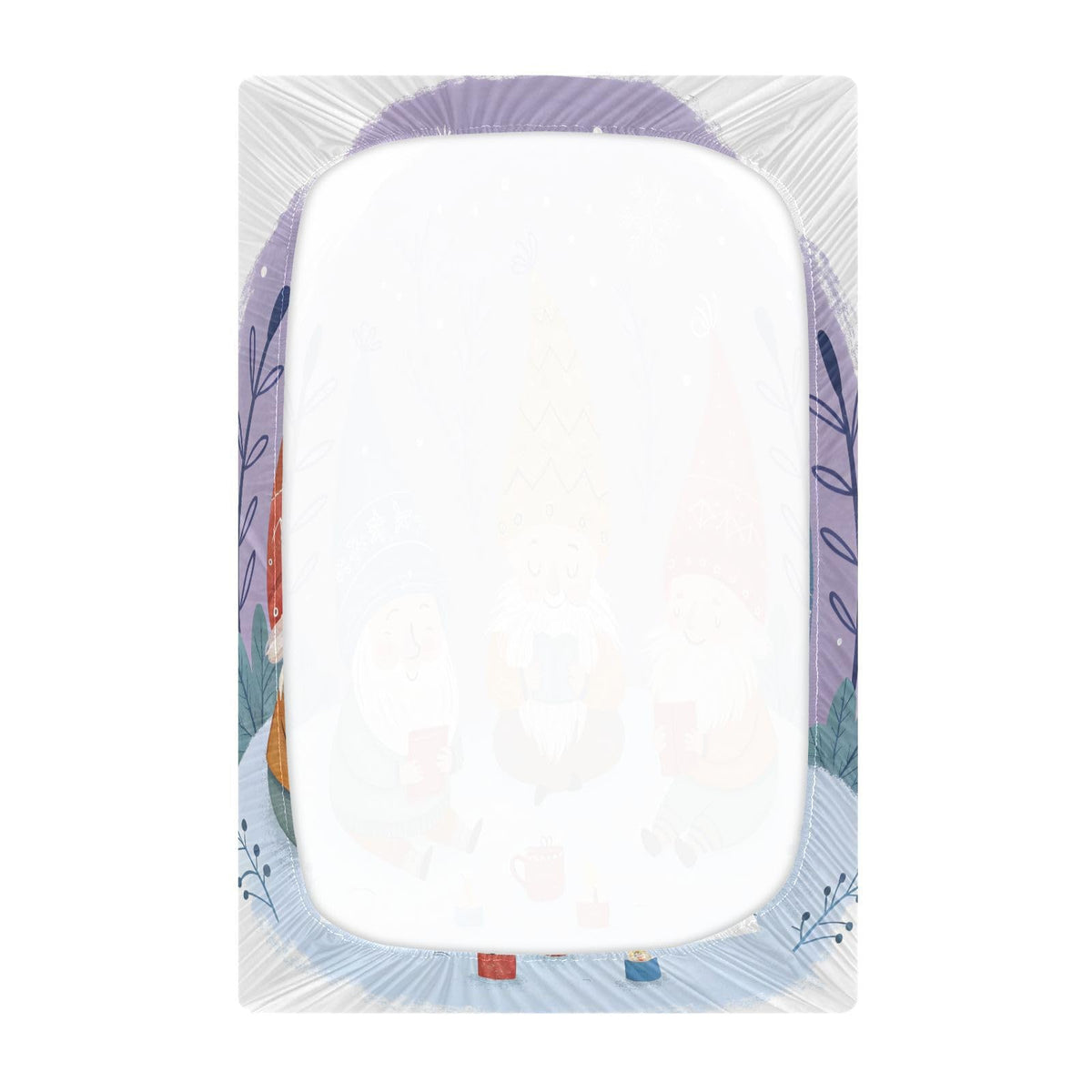 Watercolor Crib Sheet 52" x 28" K8661