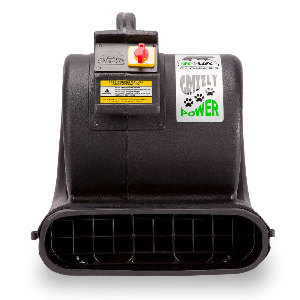 1 HP 3550 CFM Air Mover Carpet Dryer Floor Fan Black V881