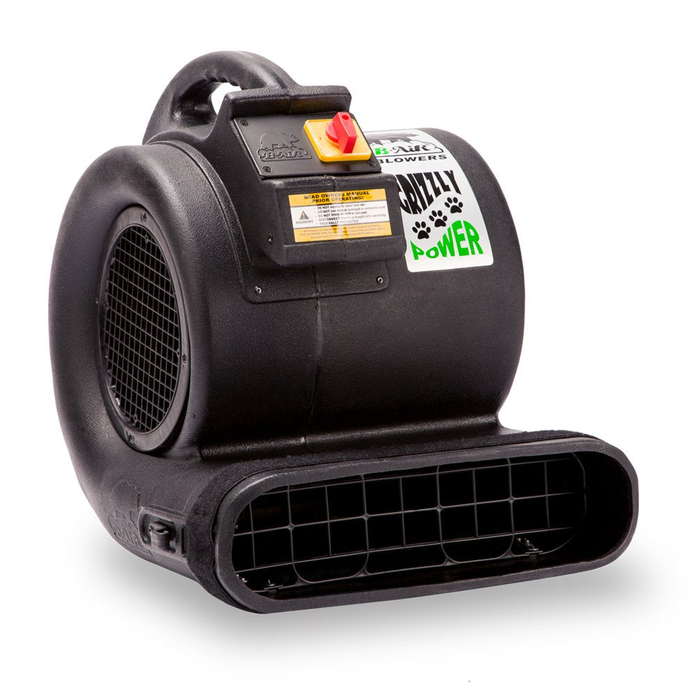 1 HP 3550 CFM Air Mover Carpet Dryer Floor Fan Black V881