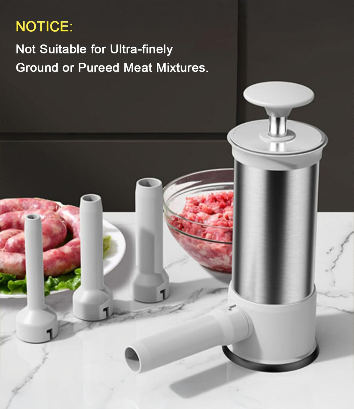 Sausage Stuffer Machine with 4 Stuffing Tubes C870