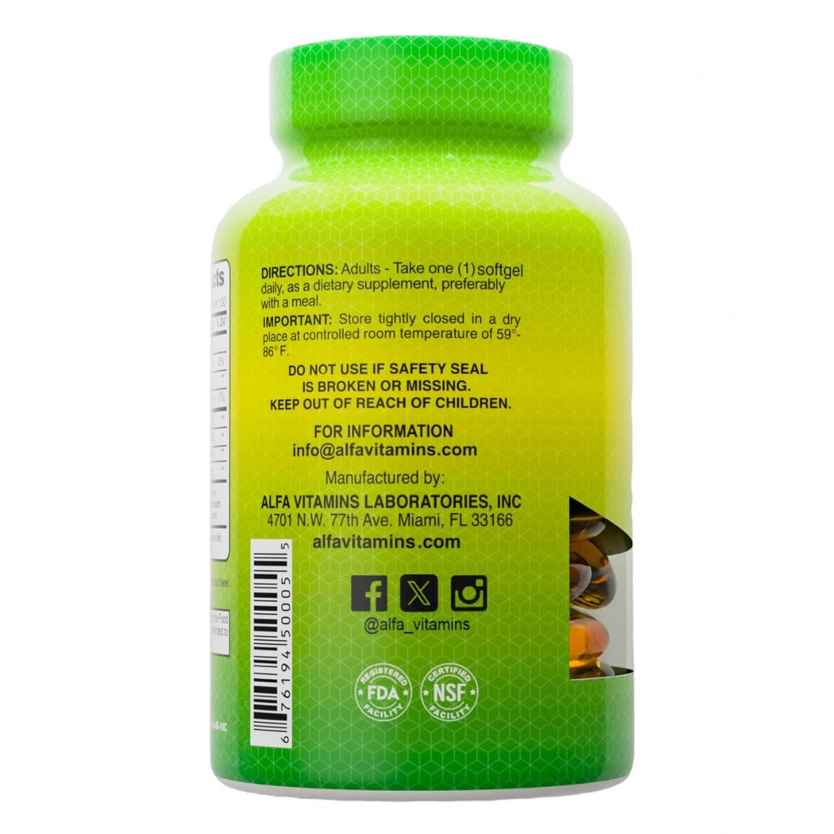 Omega 3 Fish Oil 1000mg 100 Softgels 4 Pack V878