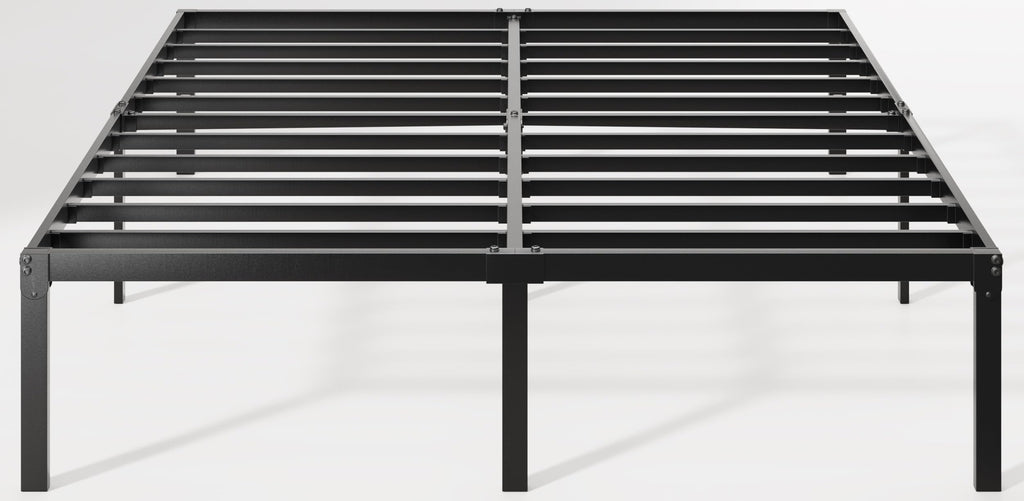 Queen 14 inch Metal Bed Frame with Storage Space B100631