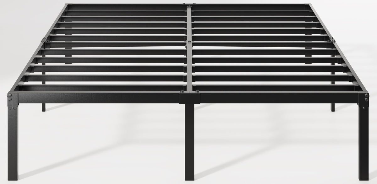 Queen 14 inch Metal Bed Frame with Storage Space B100631