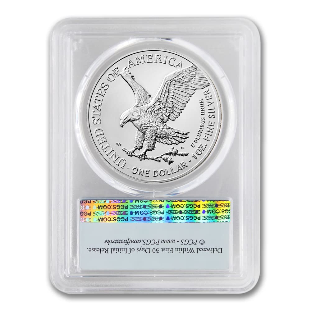 1 oz American Silver Eagle Coin MS-70 Y324670