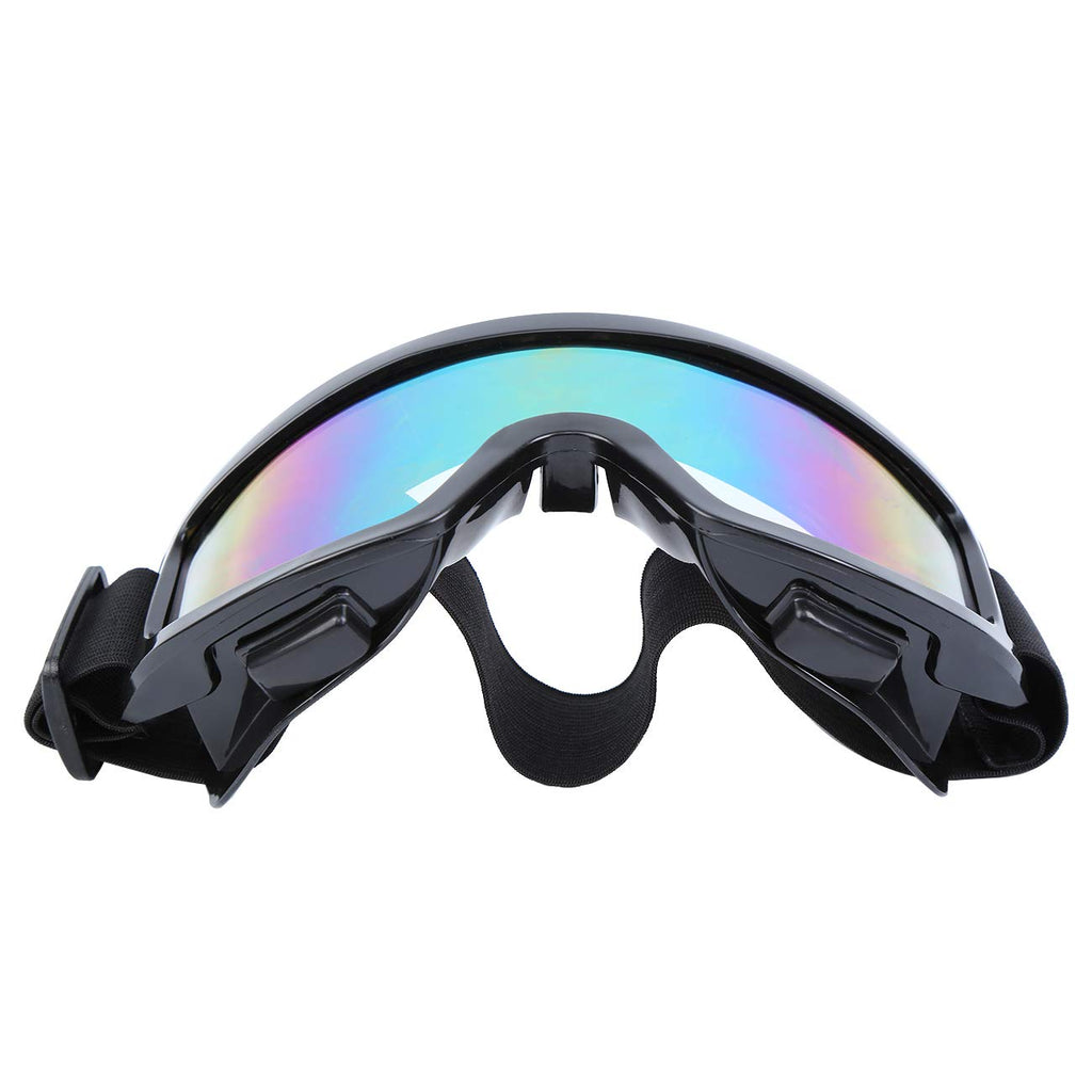 Black Motocross Helmet with Gloves and Goggles P843592
