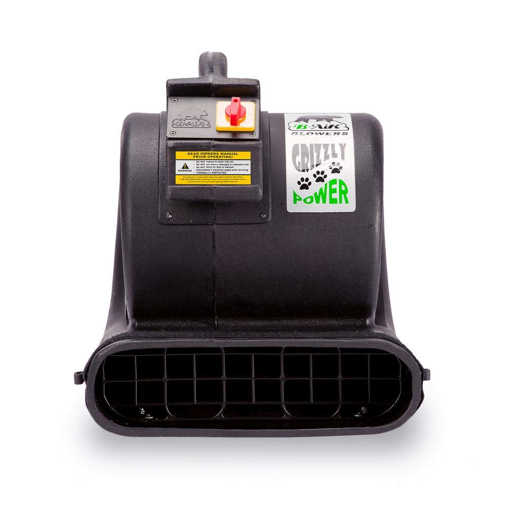 1 HP 3550 CFM Air Mover Carpet Dryer Floor Fan Black V881