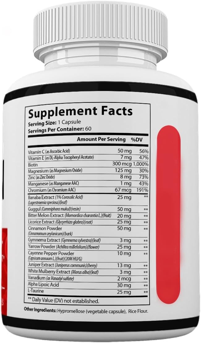 Glycogen Support Capsules Dietary Supplement, 60 Count D323