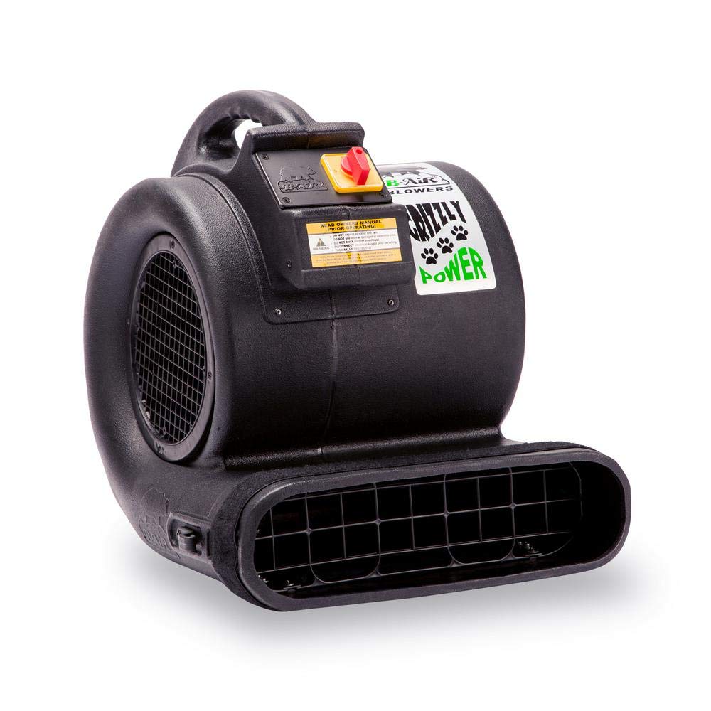 1 HP 3550 CFM Air Mover Carpet Dryer Floor Fan Black V881