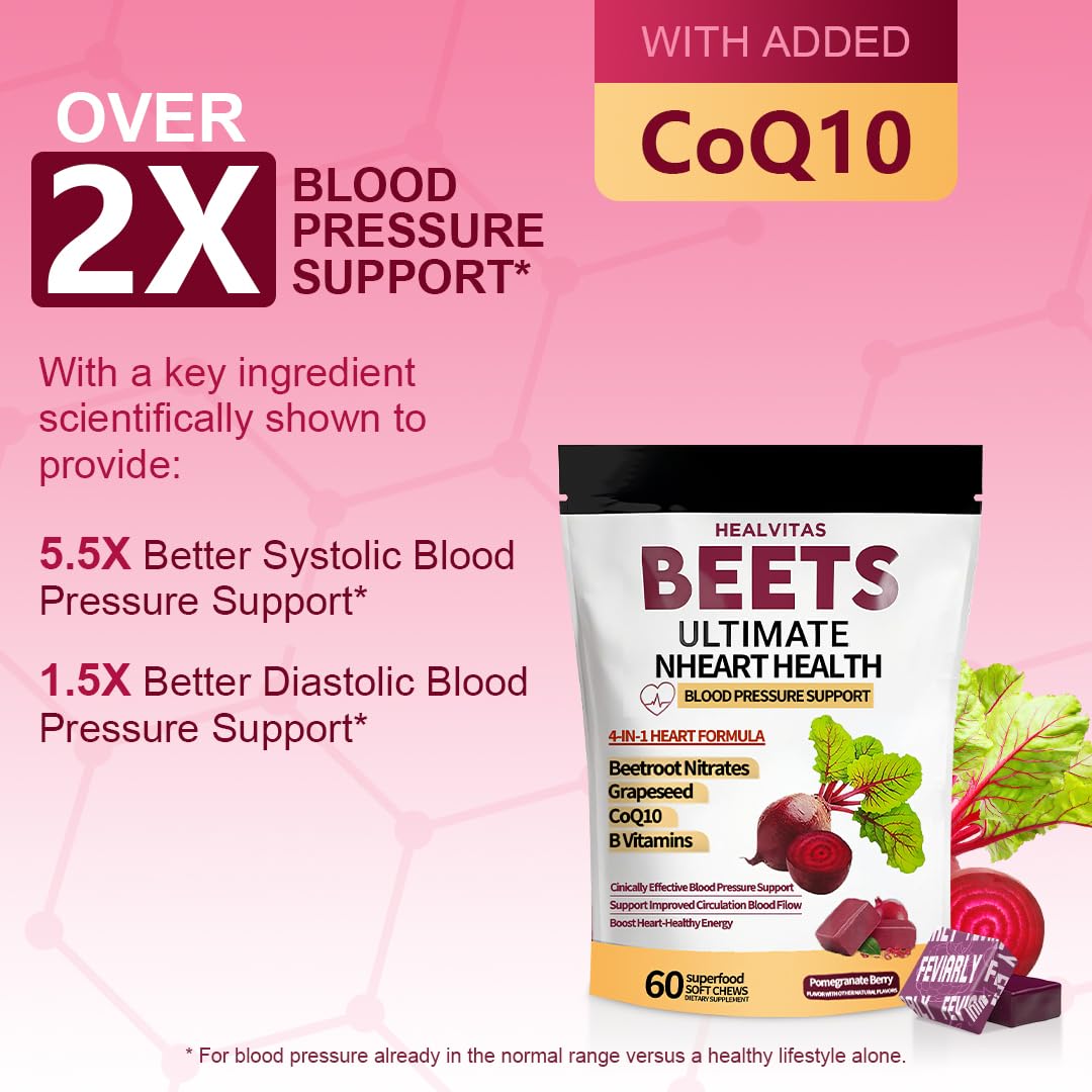 Beets Soft Chews 60ct A4465