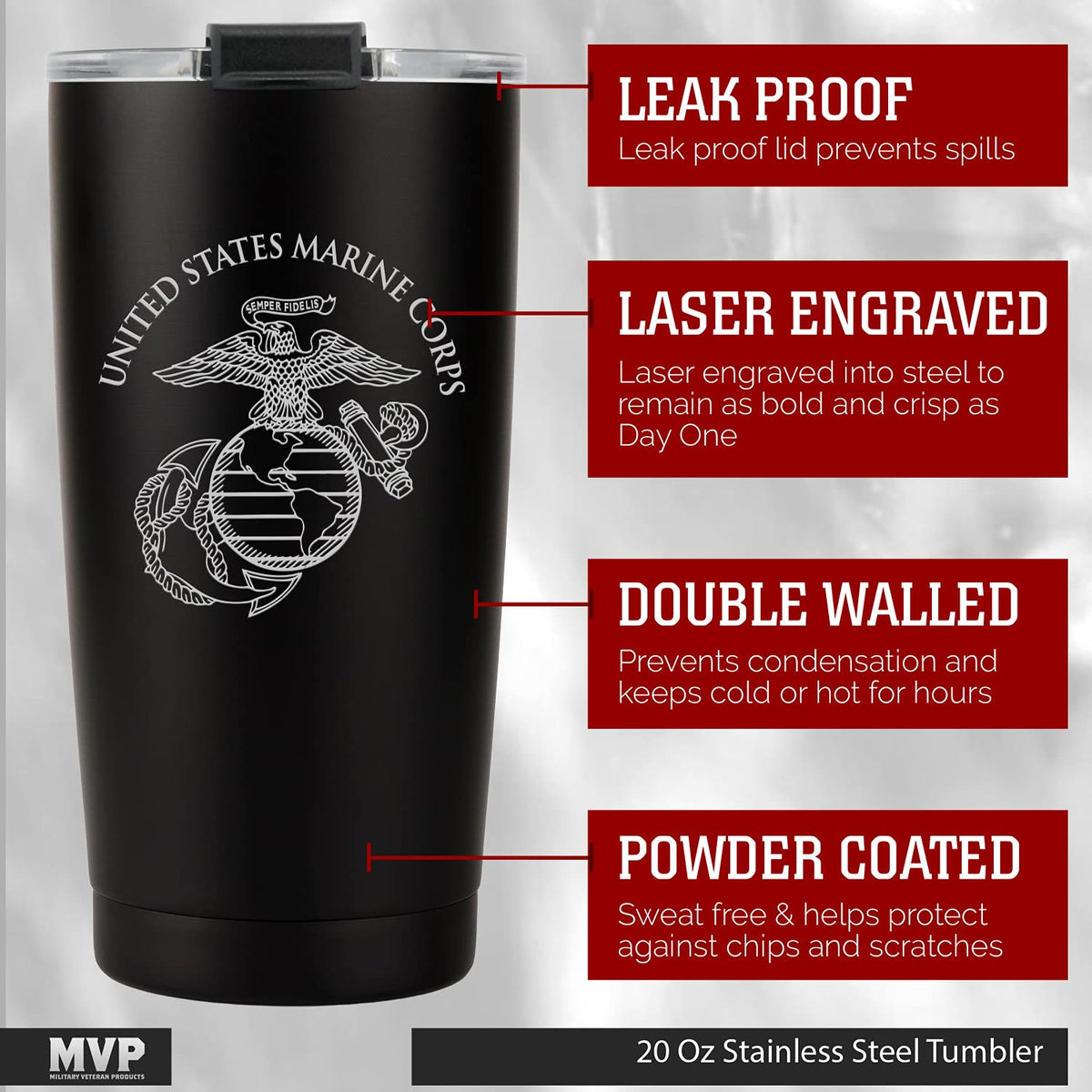 20oz Insulated Stainless Steel Tumbler O620