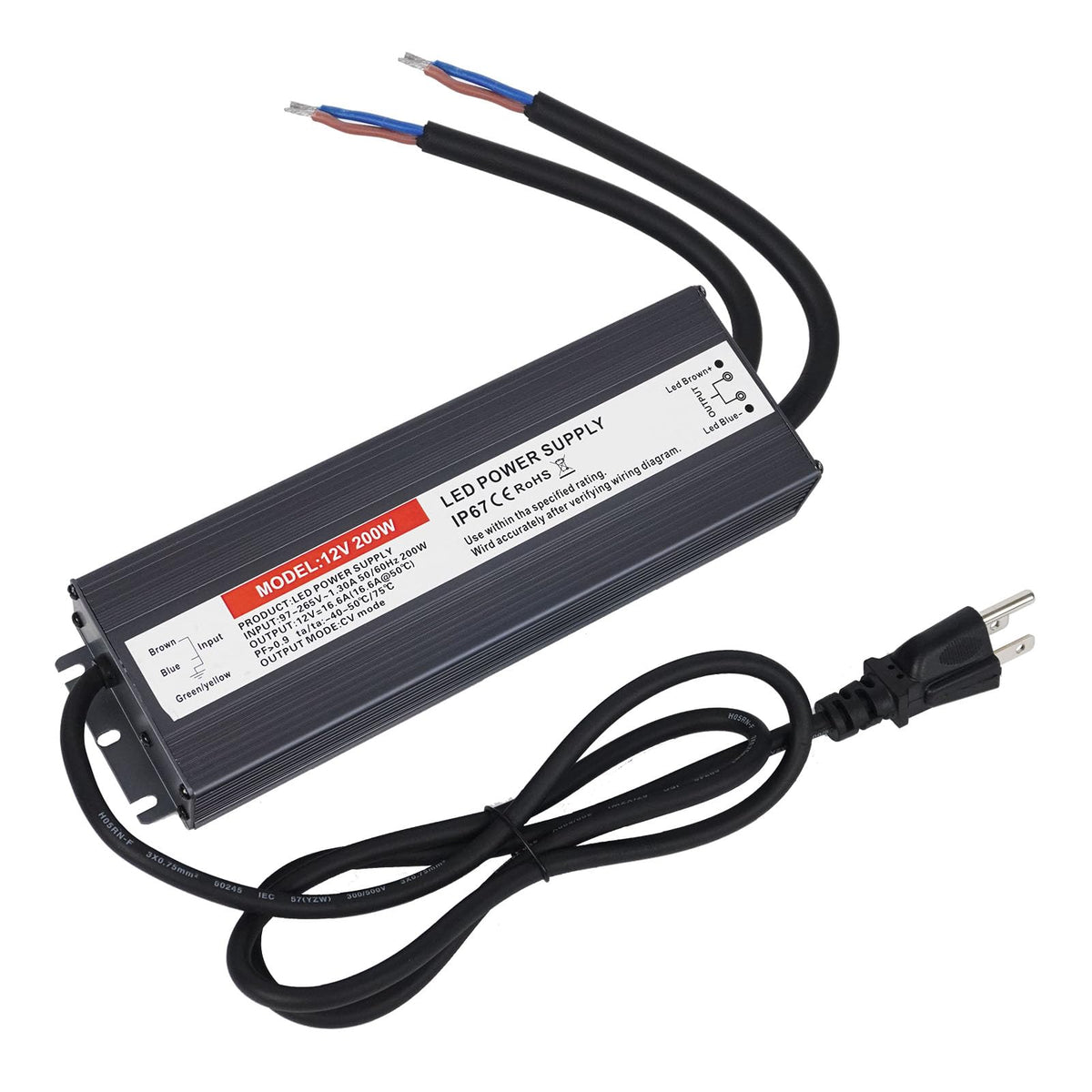 200W 12V LED Power Supply I2381