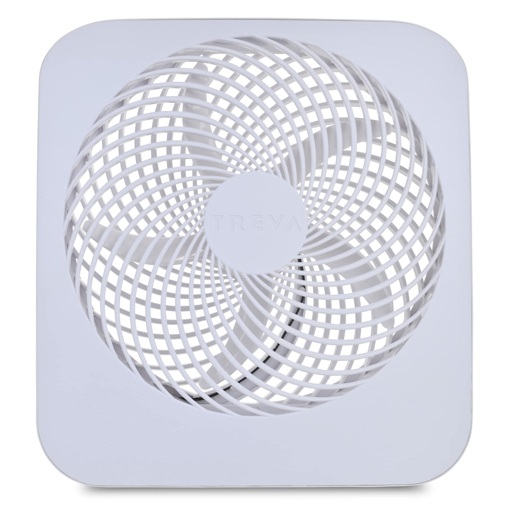 10 in Portable 2-Speed Desk Fan White H329758