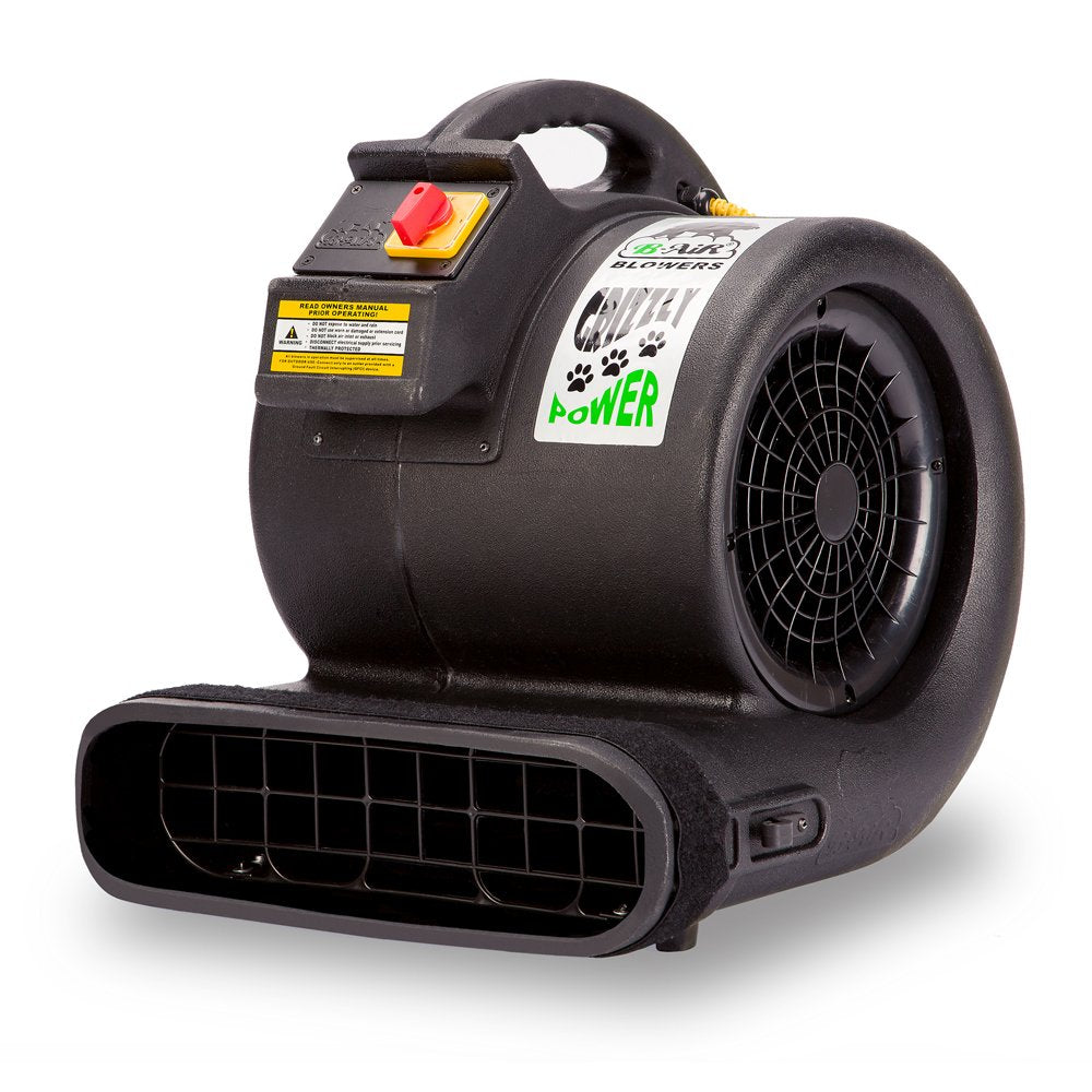1 HP 3550 CFM Air Mover Carpet Dryer Floor Fan Black V881