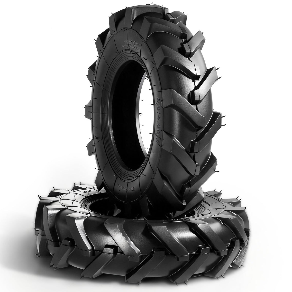 4.80x4.00x8 Lawn & Garden Mower Tires, Set of 2, 4 Ply Tubeless K9703
