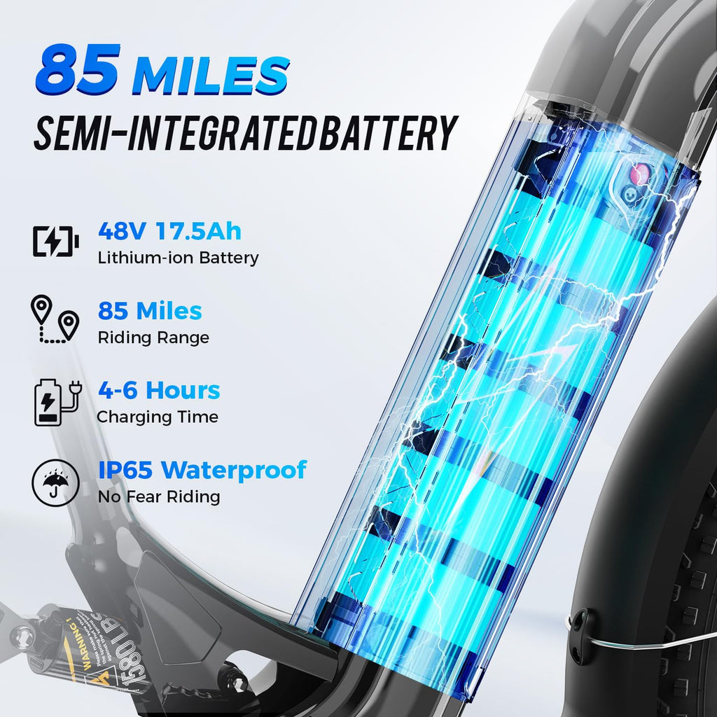 Electric Bike 26 x 4 Fat Tires X4135