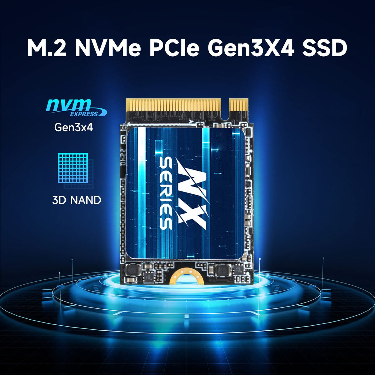 512GB M.2 2230 NVMe PCIe 3.0 Internal SSD M868