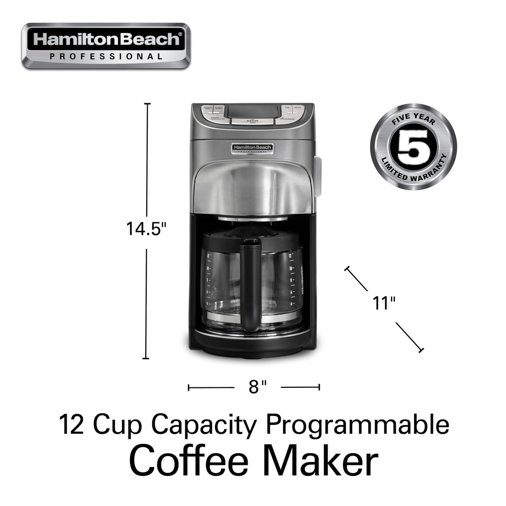 12 Cup Programmable Drip Coffee Maker U4570