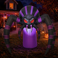 7 FT Inflatable Spider Outdoor Decoration with LED Lights Z189