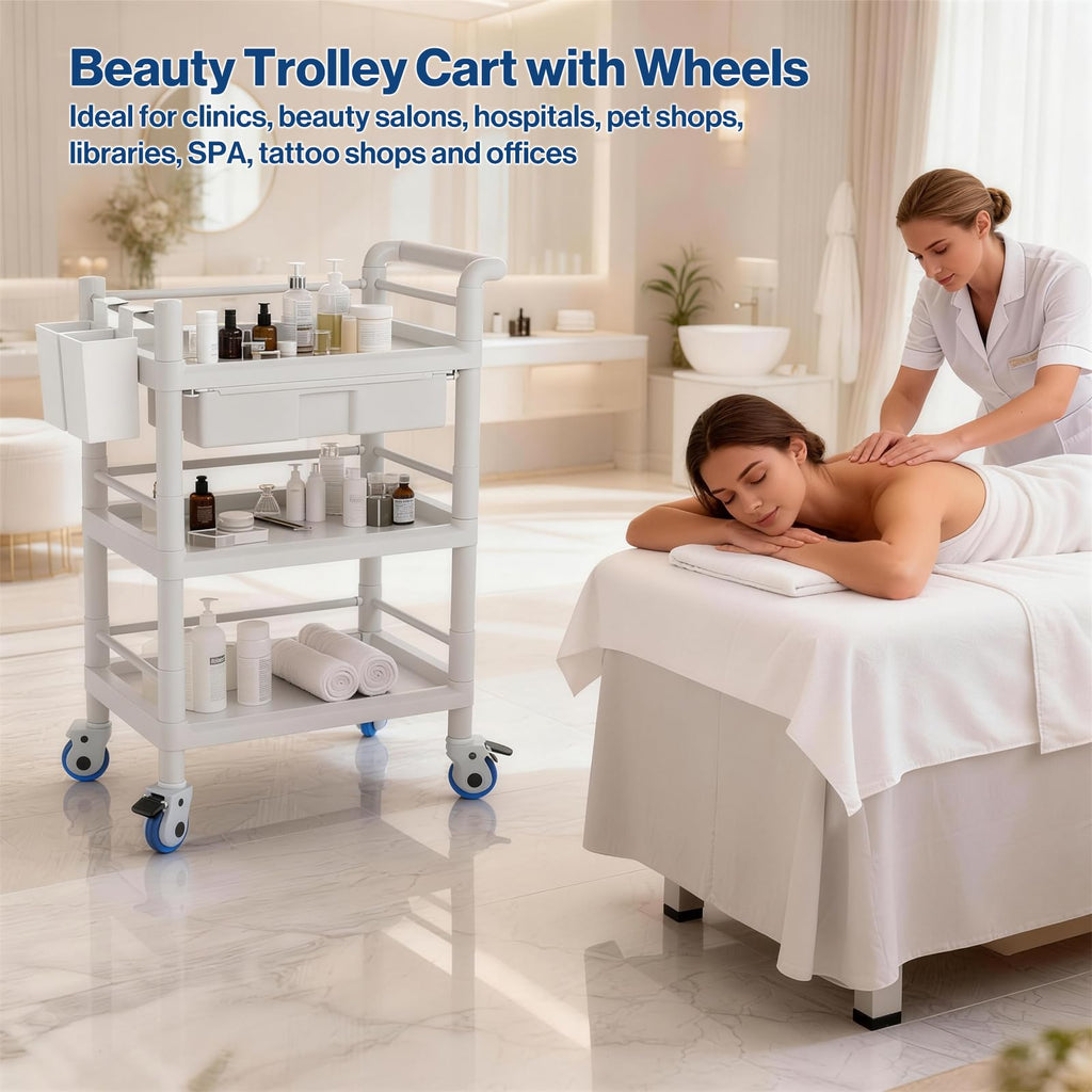 Medical Mobile Trolley Cart 3 Tier I8546