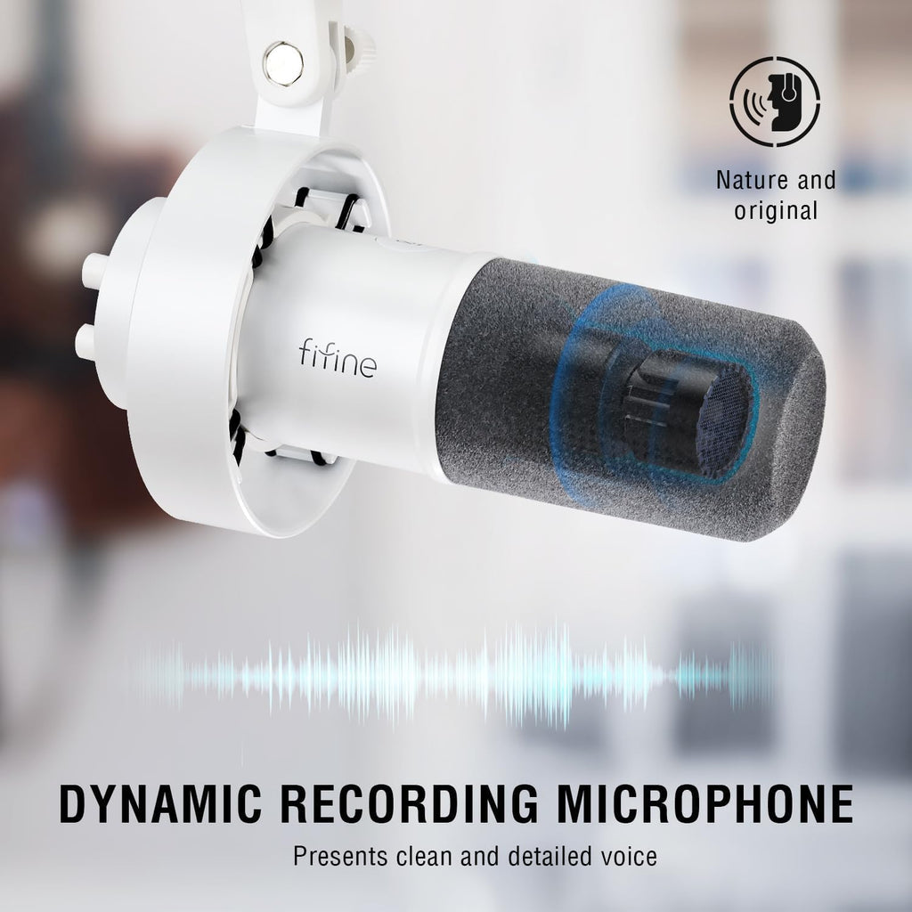 XLR Podcast Dynamic Mic with Audio Mixer G19529