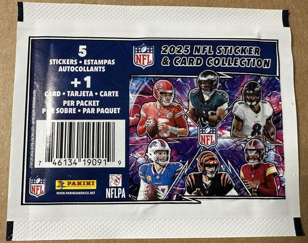 Football Sticker Collection Unopened Box with 50 Packs F5424
