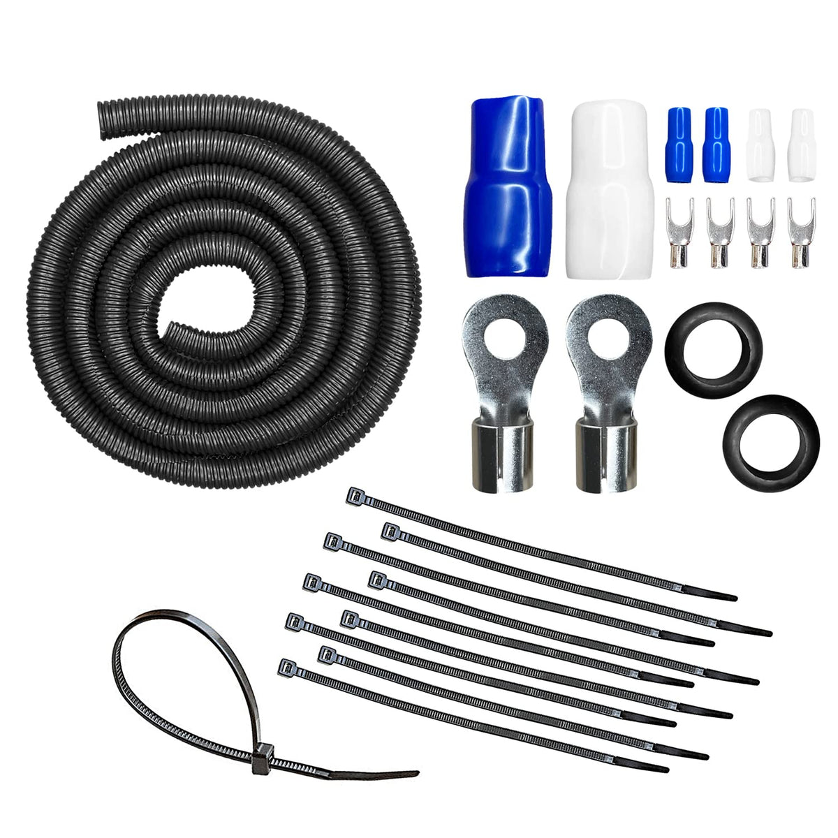 1/0 Gauge OFC Amp Wiring Install Kit P1021