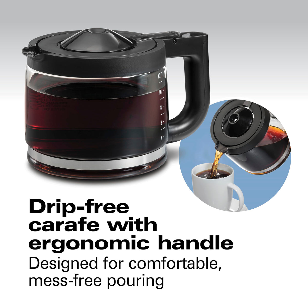 12 Cup Programmable Drip Coffee Maker U4570