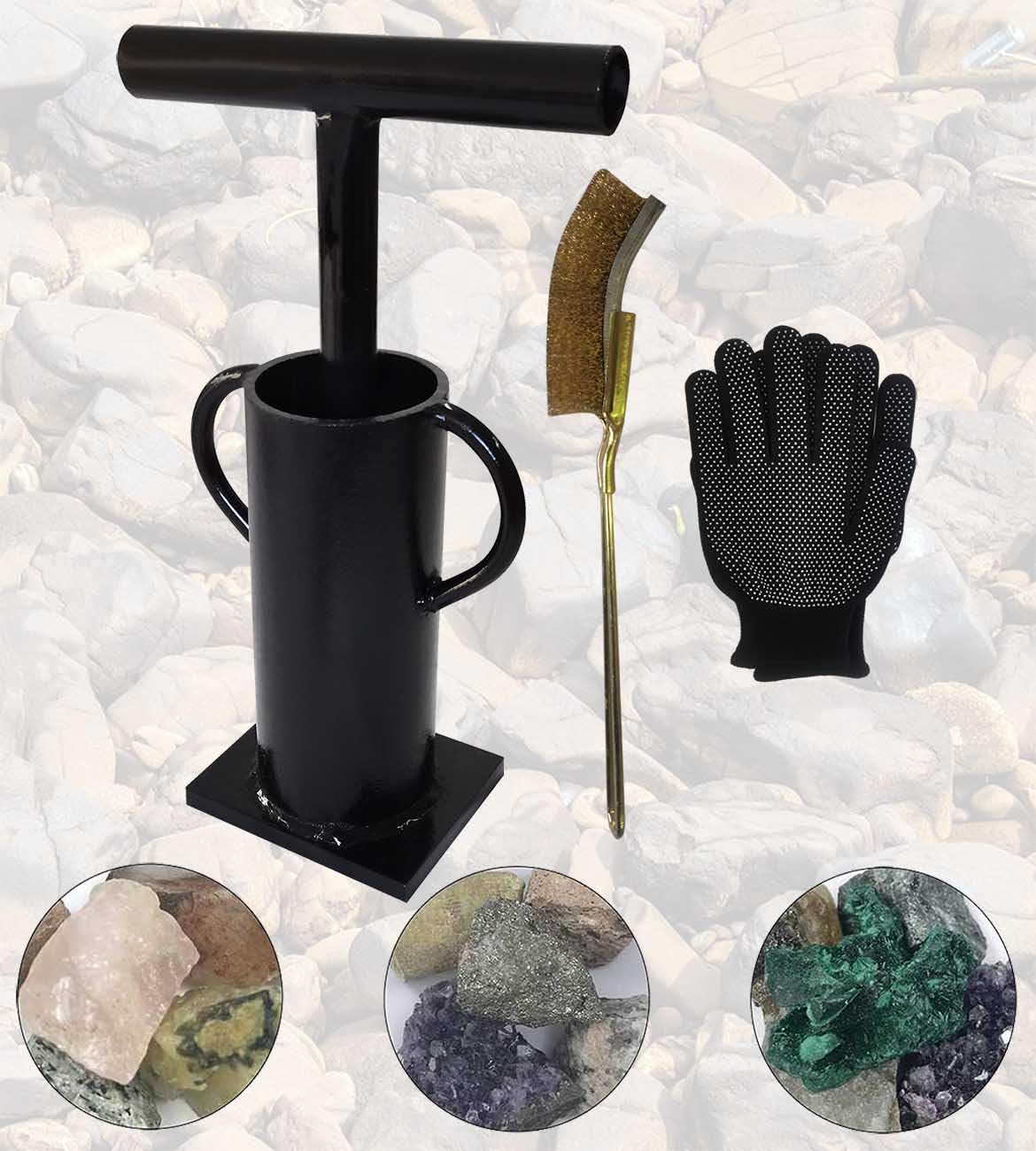 Manual Hand Glass Ore Rock Crusher Machine O579930
