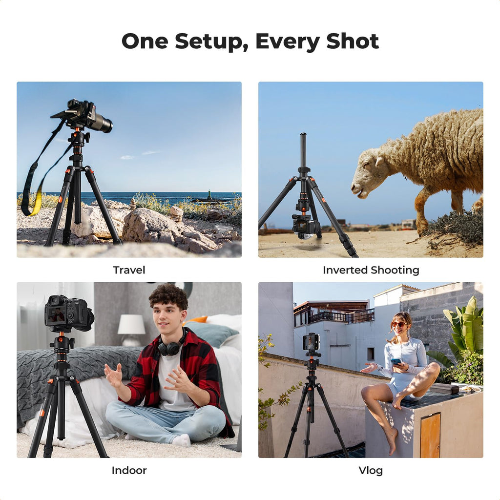 Carbon Fiber Camera Tripod with Ball Head W26547