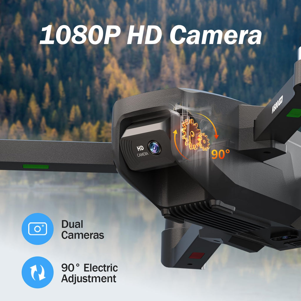 FPV Drone with EIS Camera, 4.5 Inch LCD Screen, Foldable Quadcopter Under 249g P42758