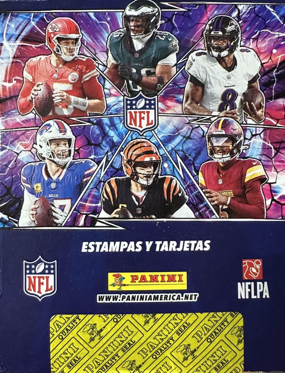Football Sticker Collection Unopened Box with 50 Packs F5424