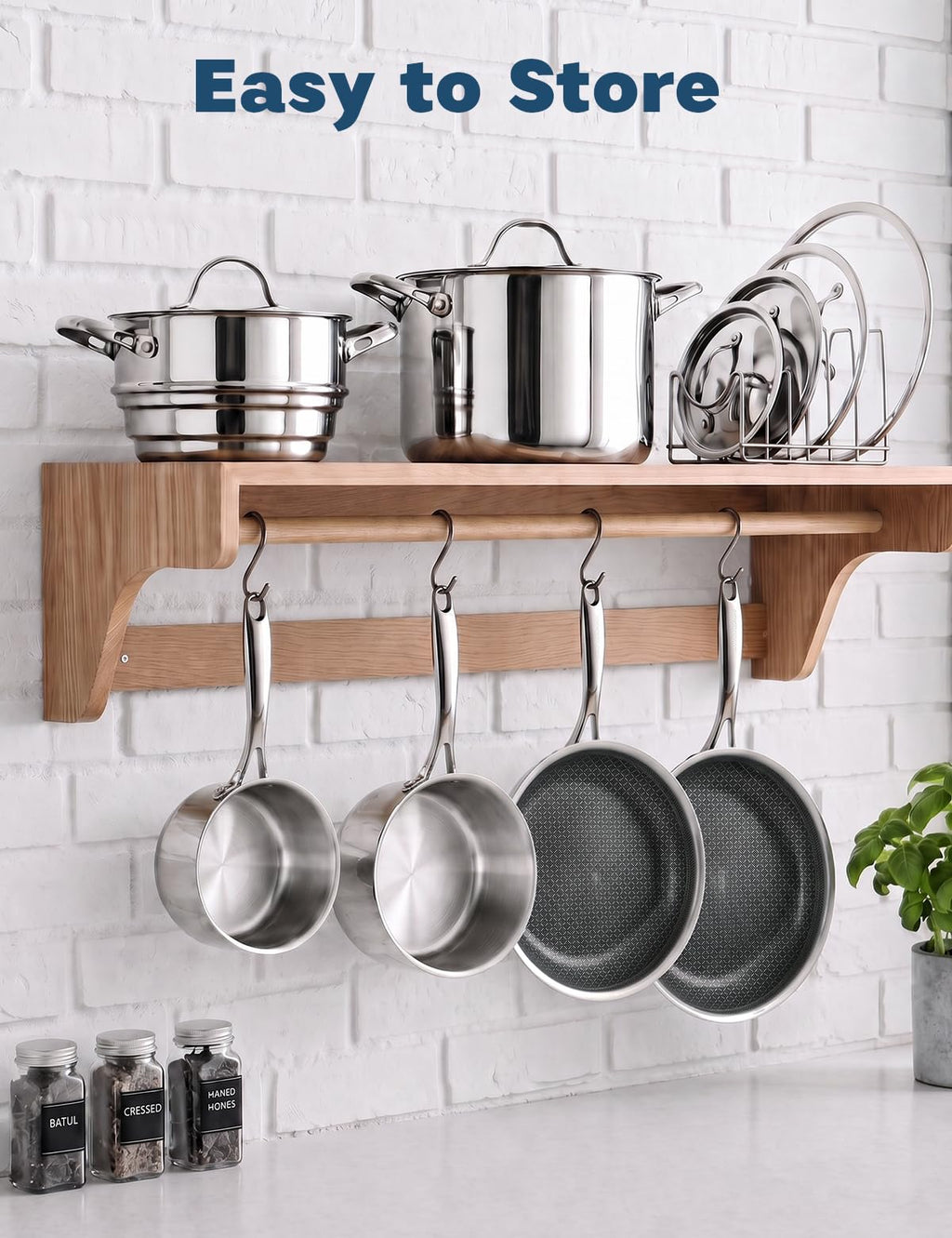 12-Piece Multi-Ply Clad Stainless Steel Cookware Set X172919