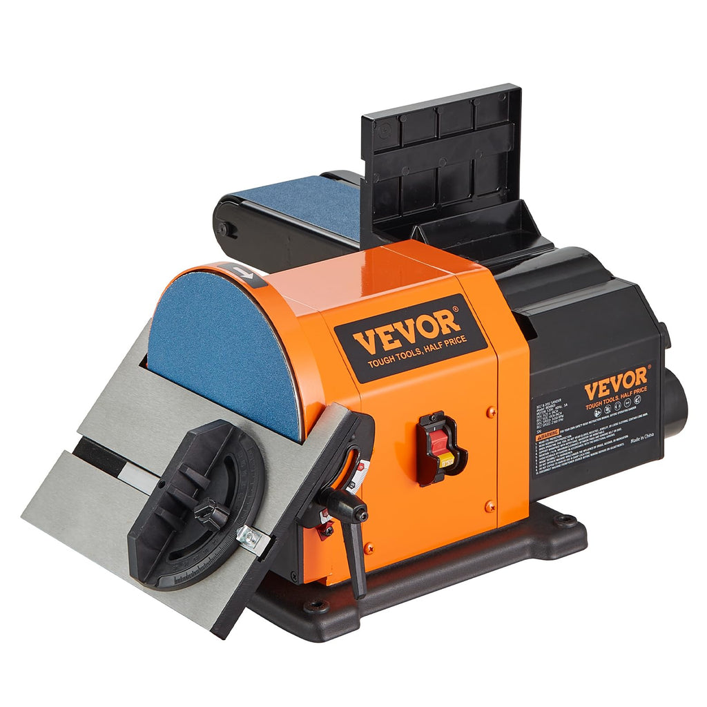 8" Disc and 4" x 36" Belt Sander with 5A Induction Motor F8292