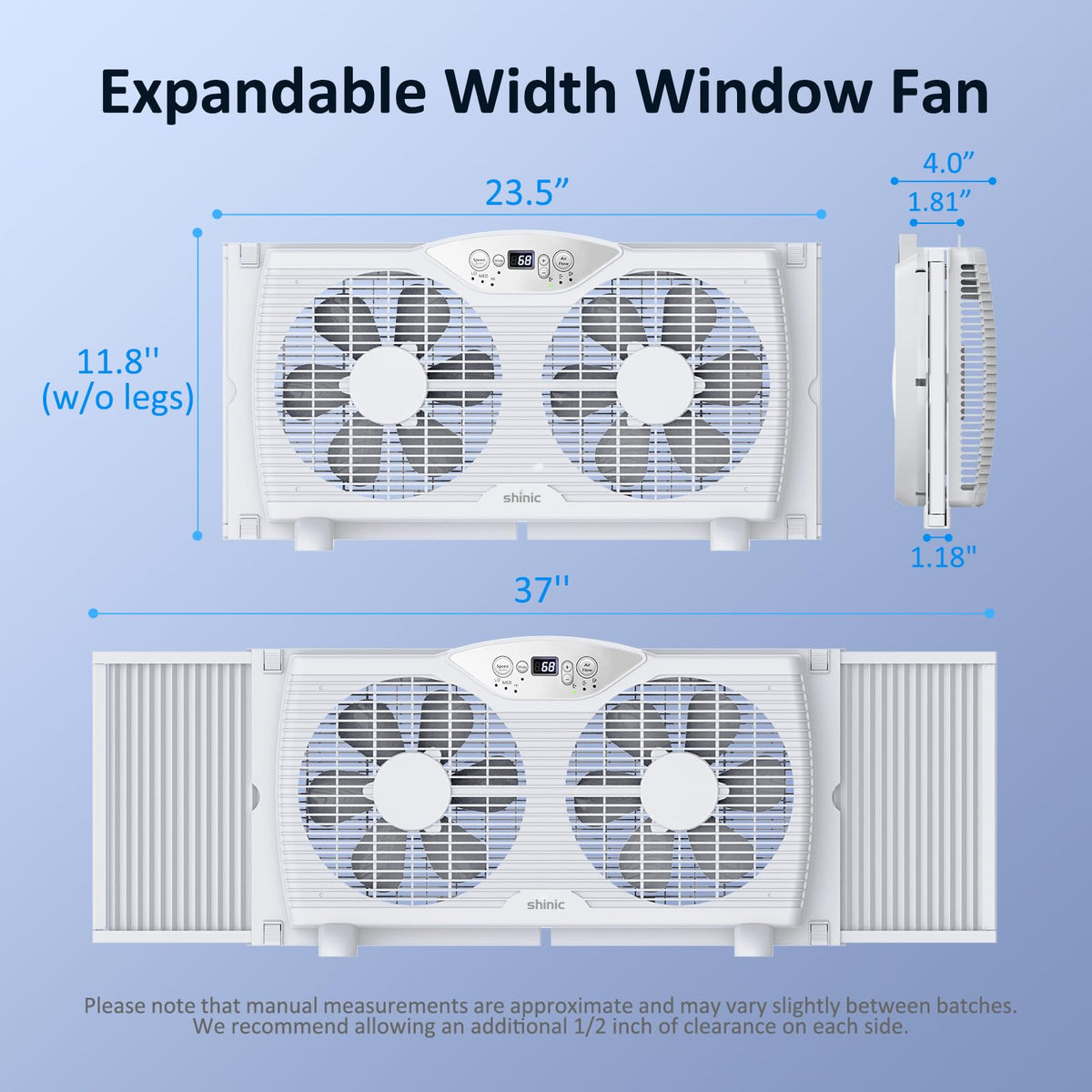 9'' Window Fan with Thermostat K11735