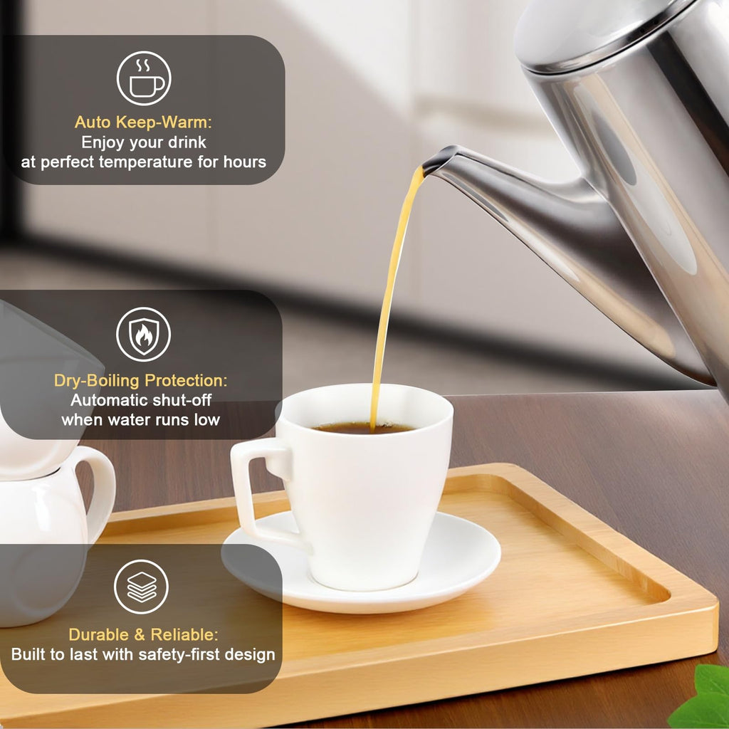 12 Cup Stainless Steel Electric Coffee Maker A917