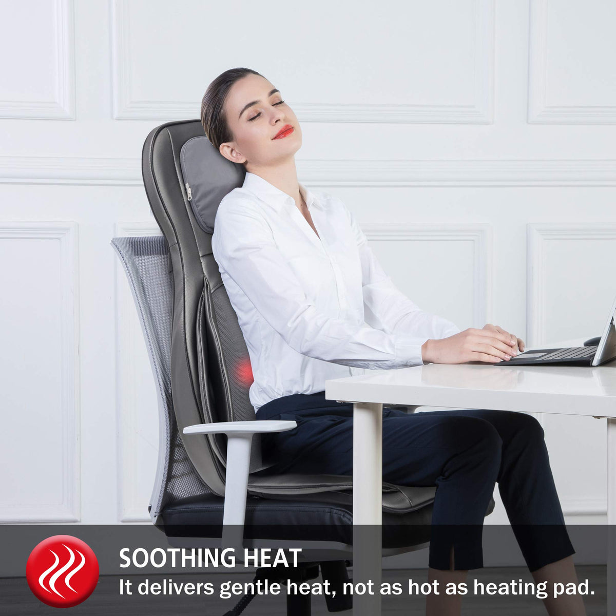Shiatsu Neck and Back Massager with Heat R137044