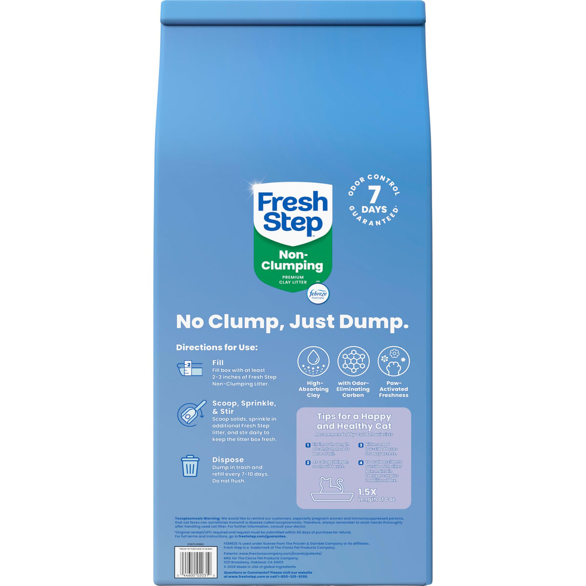 Non Clumping Cat Litter with Odor Control, 21 lb. Bag J79428