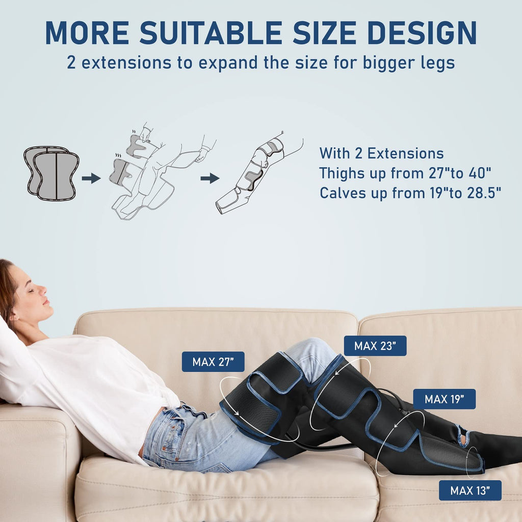 Leg Massager with Heat and Compression T758