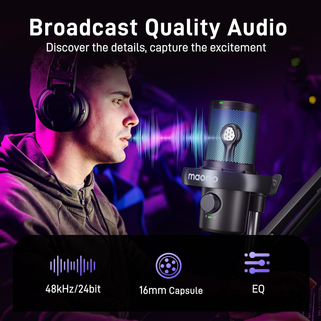 Wireless USB Gaming Microphone F8745