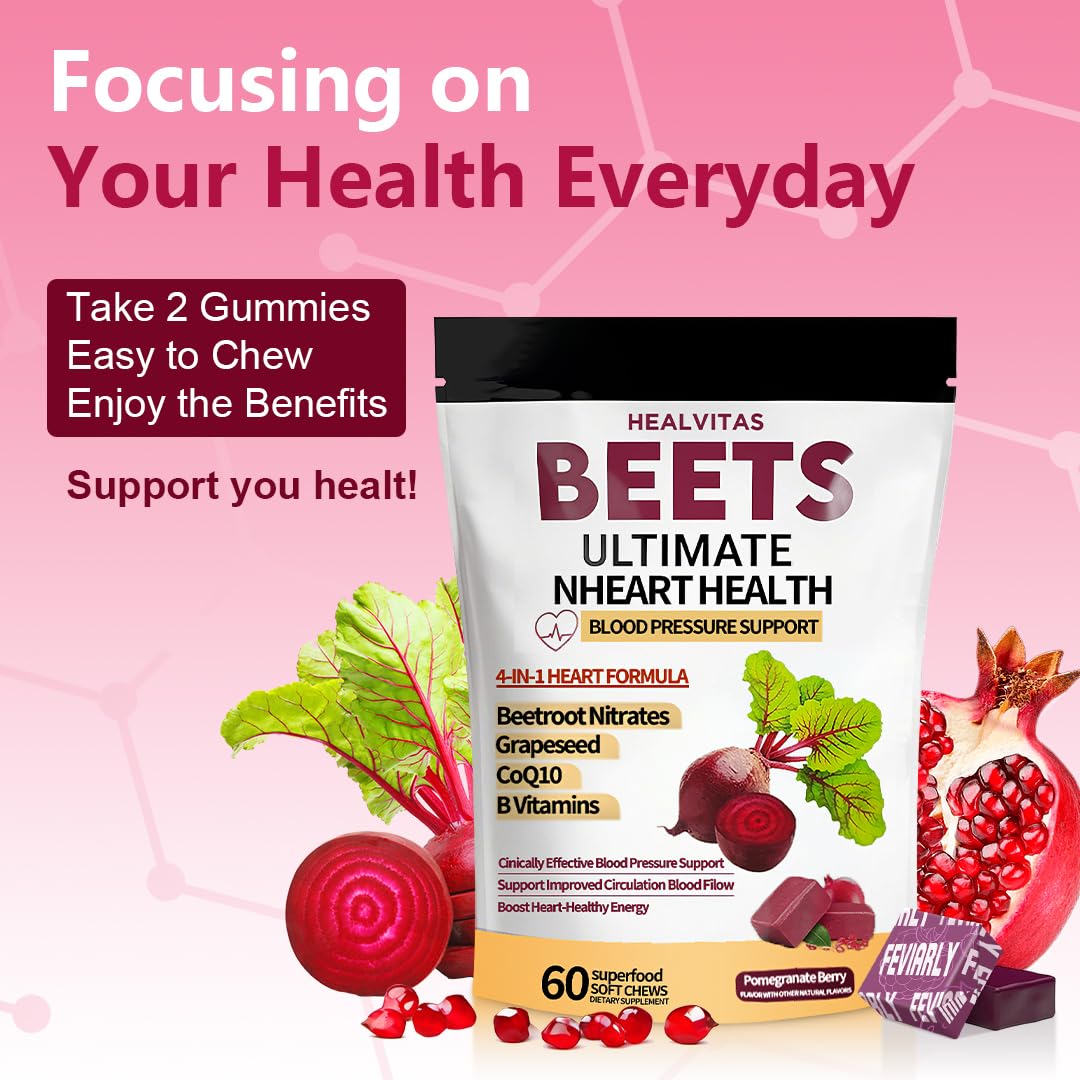 Beets Soft Chews 60ct A4465